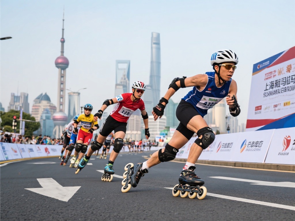 国际轮滑马拉松巡回赛激情开赛上海站