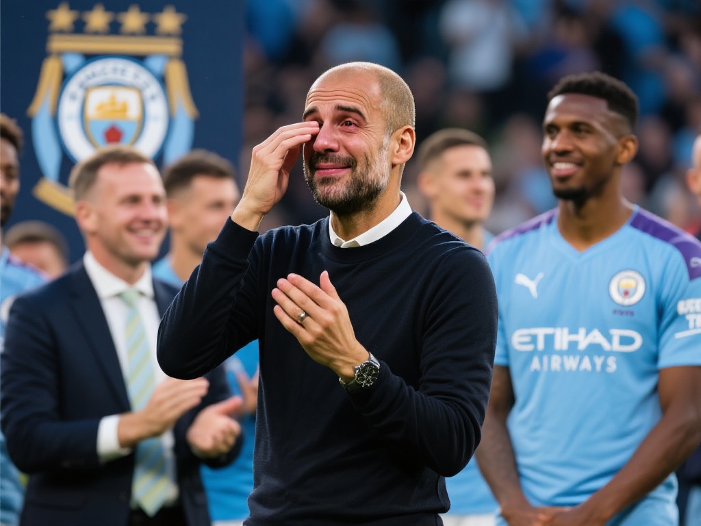 瓜帅流泪的瞬间，成为仪式的亮点，也成全了